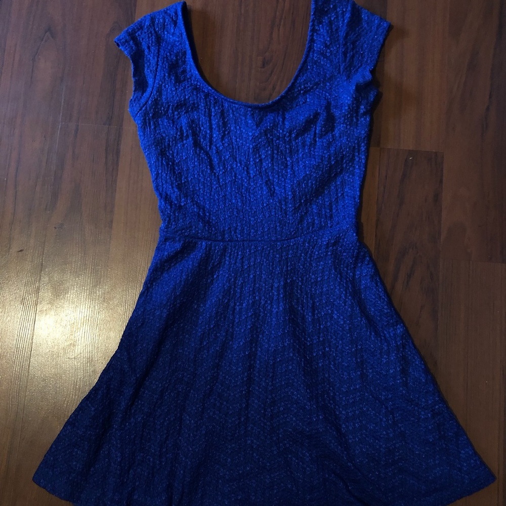Royal Blue Mini Dress
